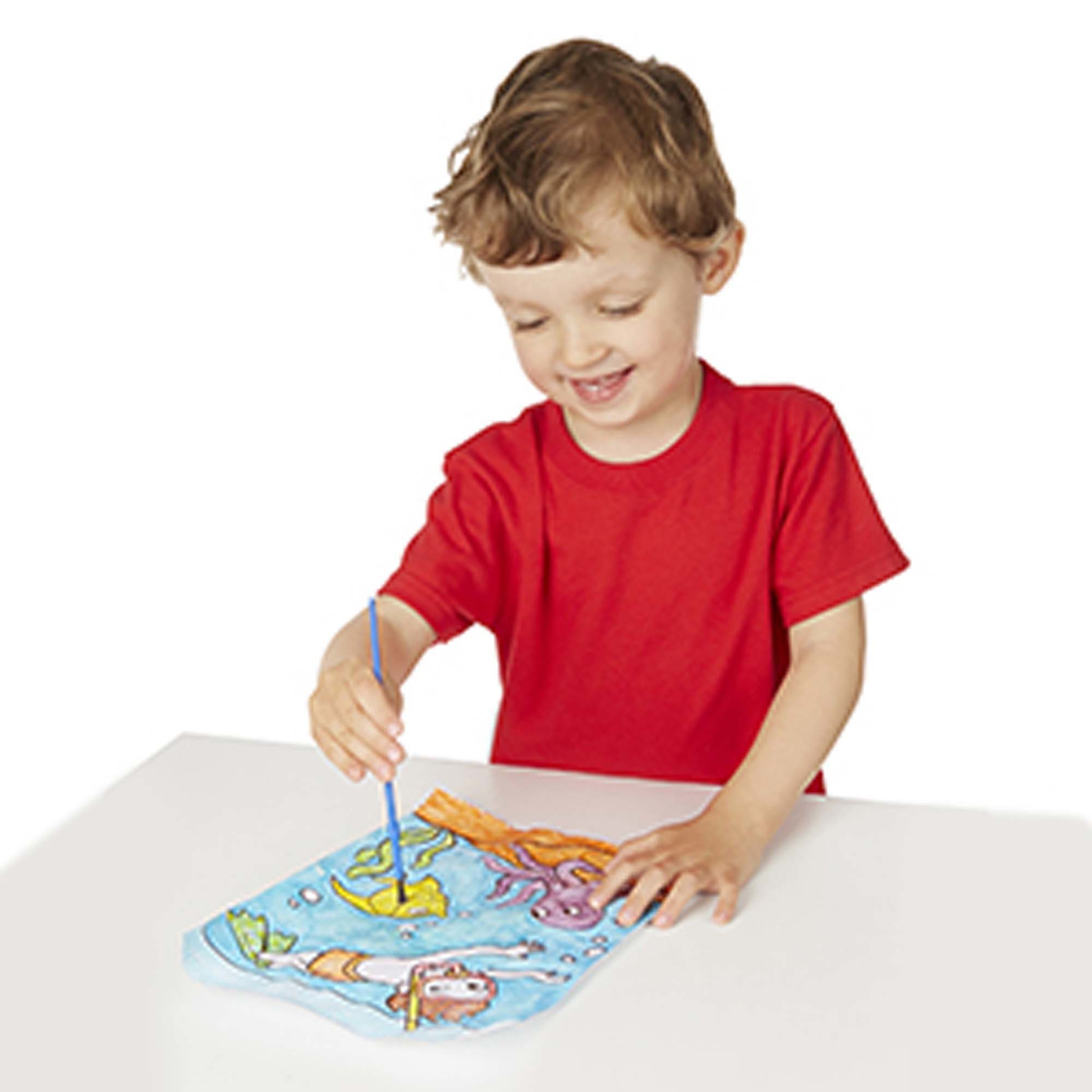 Melissa & Doug My First Paint With Water Activity Books 3-Pack - Animals,  Vehicles, and Pirates 